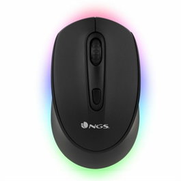 NGS SMOG-RB Ratón Inalámbrico Multimodo, 2400 DPI, Negro