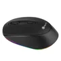 NGS SMOG-RB Ratón Inalámbrico Multimodo RGB 2400 DPI Negro