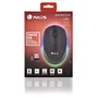 NGS SMOG-RB Ratón Inalámbrico Multimodo RGB 2400 DPI Negro