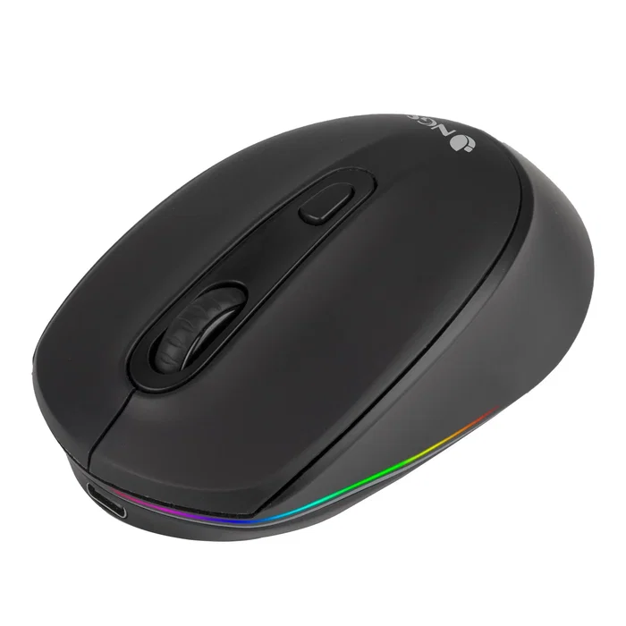 NGS SMOG-RB Ratón Inalámbrico Multimodo RGB 2400 DPI Negro NGS SMOG-RB Ratón Inalámbrico Multimodo RGB 2400 DPI Negro