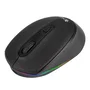 NGS SMOG-RB Ratón Inalámbrico Multimodo RGB 2400 DPI Negro