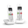 Gigaset E290 Duo Teléfono Inalámbrico Blanco