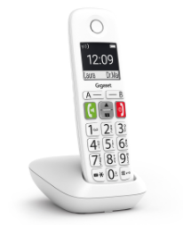 Gigaset L36852-H2901-D202 Teléfono DECT/analógico E290 Duo Inalámbrico con Identificador de Llamadas y Pantalla - Blanco Gigaset L36852-H2901-D202 Teléfono DECT/analógico E290 Duo Inalámbrico con Identificador de Llamadas y Pantalla - Blanco