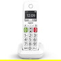 Gigaset E290/ Pack DUO Teléfono Inalámbrico Blanco con Pantalla Grande y Teclas Grandes