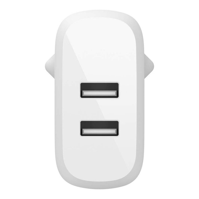 Belkin WCB002VFWH Boost Charge Dual USB-A 24W Blanco Belkin WCB002VFWH Boost Charge Dual USB-A 24W Blanco