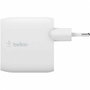 Belkin WCB002VFWH Boost Charge Dual USB-A 24W Blanco