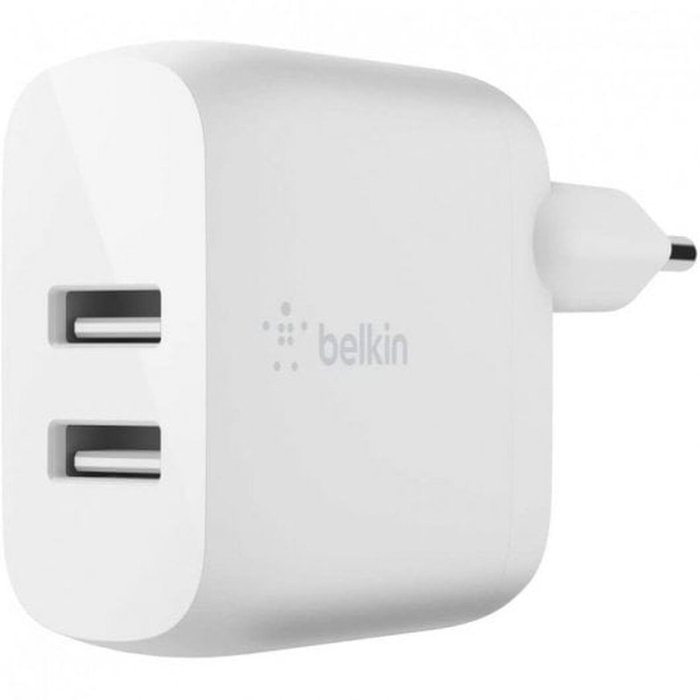 Belkin WCB002VFWH Boost Charge Dual USB-A 24W Blanco Belkin WCB002VFWH Boost Charge Dual USB-A 24W Blanco