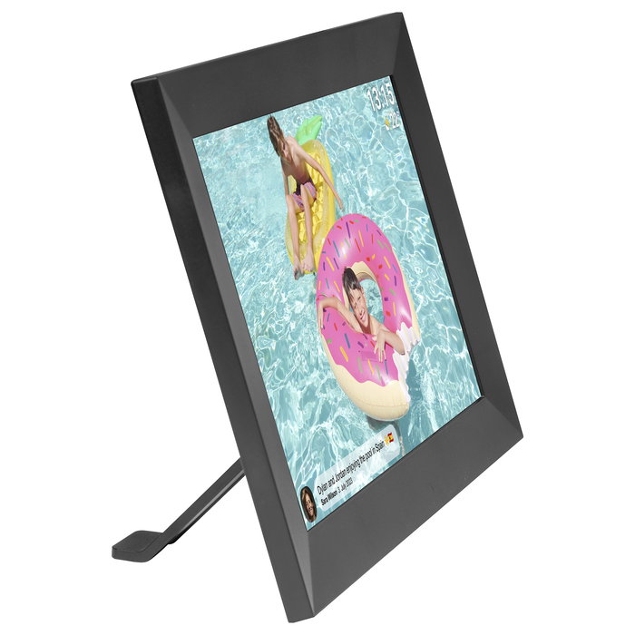 Denver Frameo PFF-1024 MK2 Marco Digital 25.6cm (10.1") Pantalla IPS Táctil 1280x800 16GB Negro