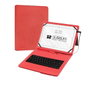Subblim KEYTAB PRO USB Funda con Teclado Rojo 10,1 pulgadas