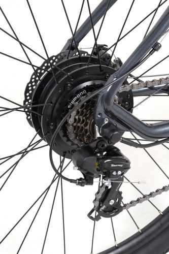 Youin Bicicleta Eléctrica MTB YOU-RIDE EVEREST 29'' con Batería LG 14Ah/36V, Cambio Shimano 21 Velocidades, Talla L, BK3000