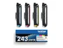 Brother TN243CMYK Multipack de Tóner Original (Negro, Cian, Magenta, Amarillo)
