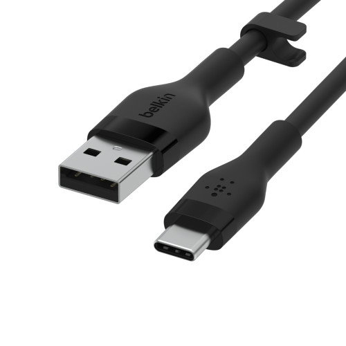 Belkin BOOST↑CHARGE Flex Cable USB A a USB C 1 m Negro