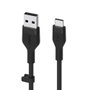 Belkin BOOST↑CHARGE Flex Cable USB A a USB C 1 m Negro