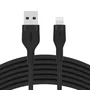 Belkin CAA008BT1MBK Cable USB 1 m USB A a USB C/Lightning para iPhone Negro - Conector Lightning 1 metro
