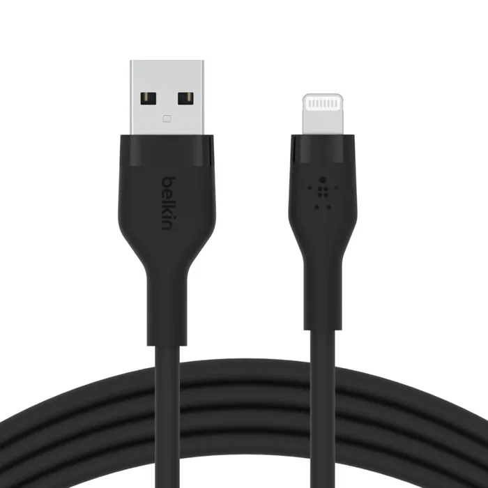 Belkin CAA008BT1MBK Cable USB 1 m USB A a USB C/Lightning para iPhone Negro - Conector Lightning 1 metro