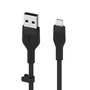 Belkin CAA008BT1MBK Cable USB 1 m USB A a USB C/Lightning para iPhone Negro - Conector Lightning 1 metro