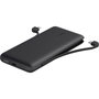 Belkin Powerbank BOOST CHARGE Plus 10K con cables integrados Lightning y USB-C, 10.000 mAh, Negro