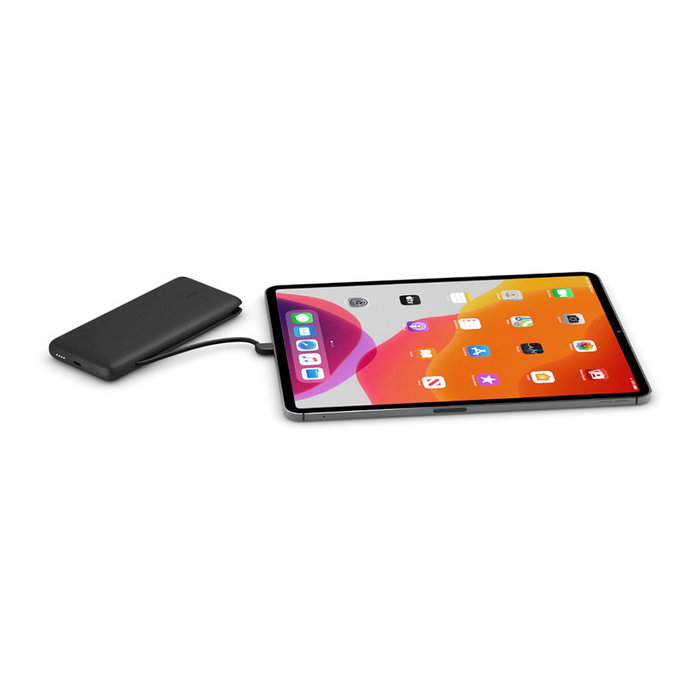 Belkin Powerbank BPB006BTBLK USB-C 10K con cable integrado Lightning y USB-C