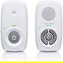 MOTOROLA AM21 Vigilabebés/Videovigilancia para Bebés, Intercomunicador, Sensor de Movimiento y Temperatura, Blanco