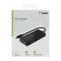 Belkin AVC003BTBK Adaptador USB-C 4 en 1 con HDMI, DisplayPort, VGA y DVI Negro
