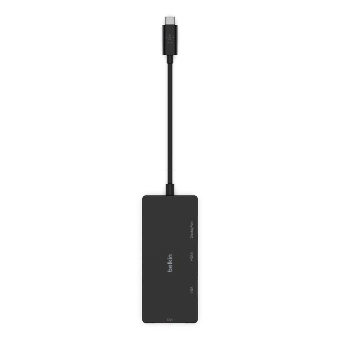 Belkin Hub Interfaz USB 3.2 Gen 1 (3.1 Gen 1) Type-C AVC003BTBK Negro Belkin Hub Interfaz USB 3.2 Gen 1 (3.1 Gen 1) Type-C AVC003BTBK Negro