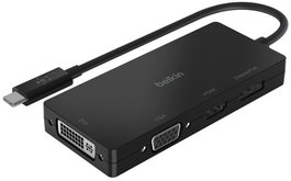 Adaptador Belkin Usb-C A Hdmi, Vga, Displayport Dvi 4Kx2K A 60 Hz