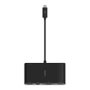 Belkin AVC004BTBK Hub USB-C 5 en 1 con HDMI 4K, VGA, Ethernet y 100W PD Negro