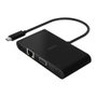 Belkin AVC004BTBK Hub USB-C 5 en 1 con HDMI 4K, VGA, Ethernet y 100W PD Negro