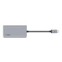 Belkin AVC006btSGY Hub USB-C a HDMI y USB-A 3.2 Gen 1, Power Delivery 100W, Plata