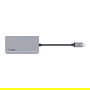Belkin AVC006btSGY Adaptador multiport USB-C 4 en 1, USB 3.2 Gen 1, 100W, HDMI 4K, USB-A, Plata