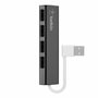 Belkin F4U042BT Hub USB 2.0 de 4 puertos, Negro