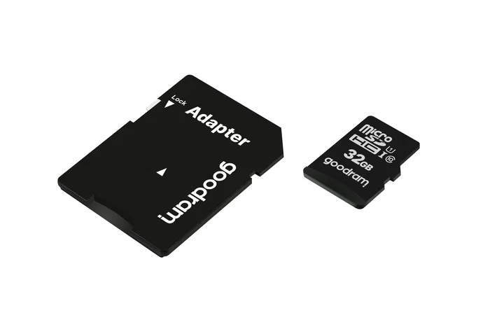 Goodram Tarjeta de Memoria MicroSDHC UHS-I 32 GB Clase 10 (U1) con Adaptador SD M1AA-0320R12 Goodram Tarjeta de Memoria MicroSDHC UHS-I 32 GB Clase 10 (U1) con Adaptador SD M1AA-0320R12