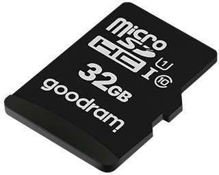 Goodram Tarjeta de Memoria MicroSDHC UHS-I 32 GB Clase 10 (U1) con Adaptador SD M1AA-0320R12 Goodram Tarjeta de Memoria MicroSDHC UHS-I 32 GB Clase 10 (U1) con Adaptador SD M1AA-0320R12