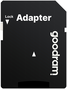Goodram Tarjeta de Memoria MicroSDHC UHS-I 32 GB Clase 10 (U1) con Adaptador SD M1AA-0320R12