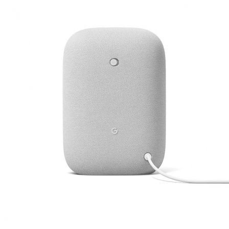 Google Nest Audio Altavoz Inteligente con Asistente de Voz Google Assistant, Wi-Fi y Bluetooth, Color Tiza GA01420-ES