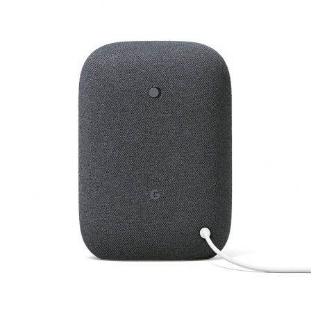 Google Altavoz Inteligente Asistente de Voz Google Home Charcoal - Altavoz Bluetooth WiFi, Chromecast integrado, compatibilidad con Spotify - Modelo GA01586-ES