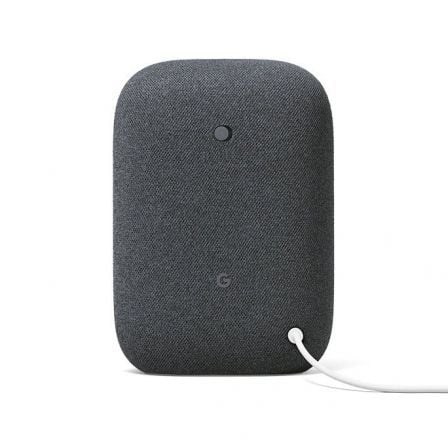 Google Altavoz Inteligente Asistente de Voz Google Home Charcoal - Altavoz Bluetooth WiFi, Chromecast integrado, compatibilidad con Spotify - Modelo GA01586-ES