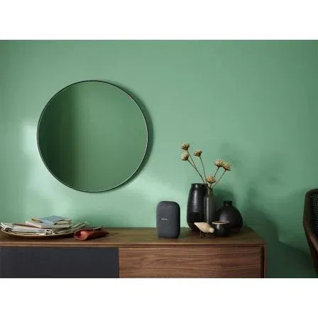 Google Altavoz Inteligente Asistente de Voz Google Home Charcoal - Altavoz Bluetooth WiFi, Chromecast integrado, compatibilidad con Spotify - Modelo GA01586-ES