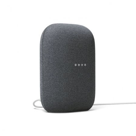 Google Altavoz Inteligente Asistente de Voz Google Home Charcoal - Altavoz Bluetooth WiFi, Chromecast integrado, compatibilidad con Spotify - Modelo GA01586-ES