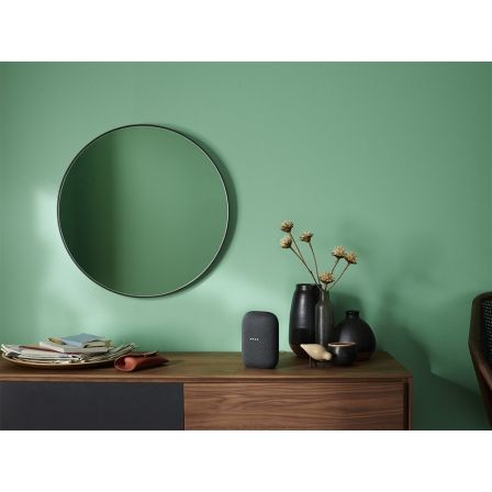 Google Altavoz Inteligente Asistente de Voz Google Home Charcoal - Altavoz Bluetooth WiFi, Chromecast integrado, compatibilidad con Spotify - Modelo GA01586-ES