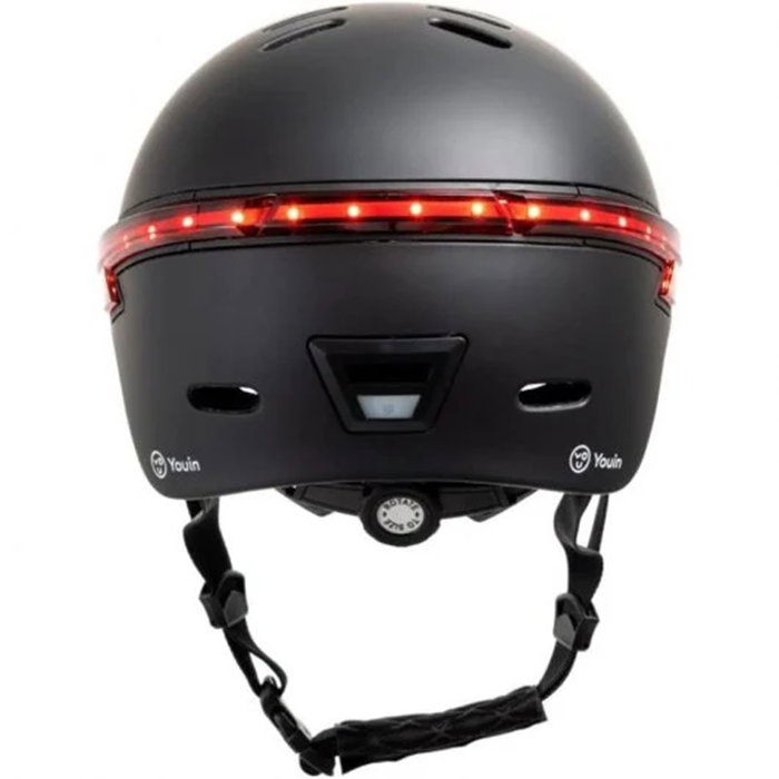 Youin Casco Inteligente con LED y Mando Bluetooth Negro
