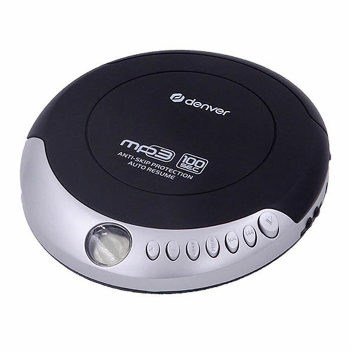 Denver DMP-391 Reproductor de CD y MP3 portátil Negro / Gris Denver DMP-391 Reproductor de CD y MP3 portátil Negro / Gris