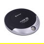 Denver DMP-391 Reproductor de CD Portátil MP3 Antichoque, Negro y Gris, con Auriculares Incluidos