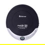 Denver DMP-391 Reproductor de CD Portátil MP3 Antichoque, Negro y Gris, con Auriculares Incluidos