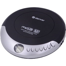 Denver DMP-391 Reproductor de CD portátil Negro, Gris