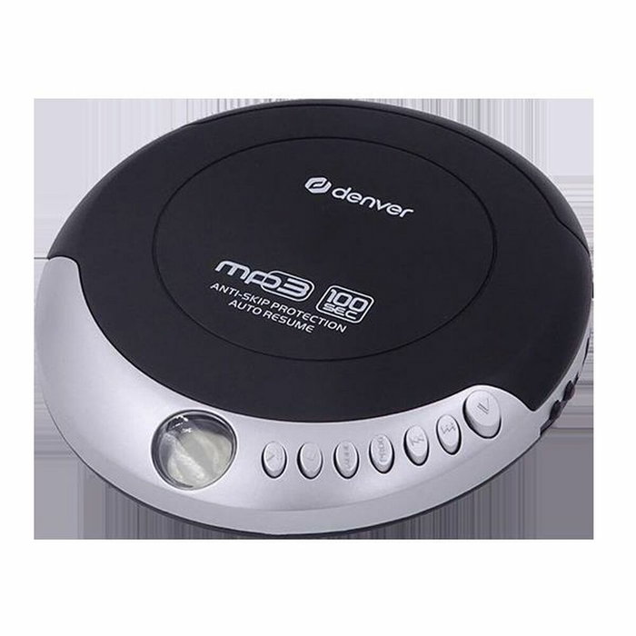 Denver DMP-391 Reproductor de CD y MP3 portátil Negro / Gris Denver DMP-391 Reproductor de CD y MP3 portátil Negro / Gris