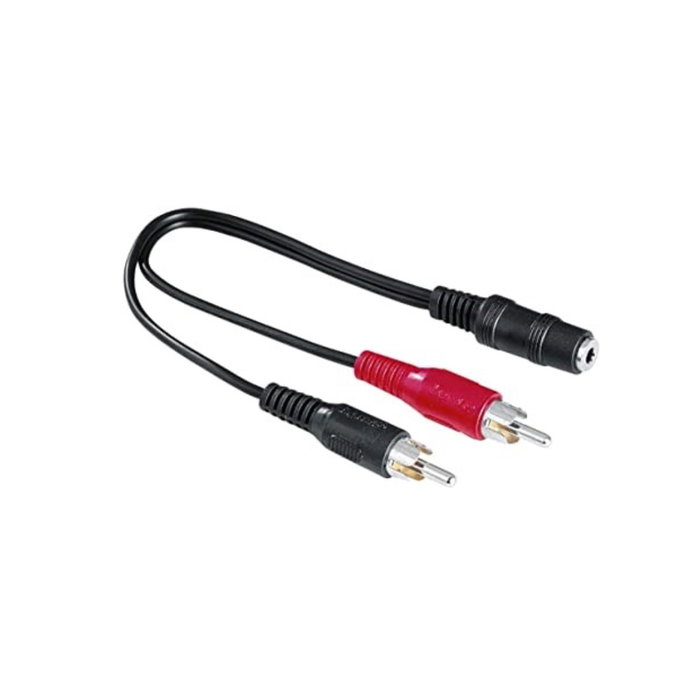 Cable Audio Jack a 2 RCA Hama 00116011 Cable Audio Jack a 2 RCA Hama 00116011