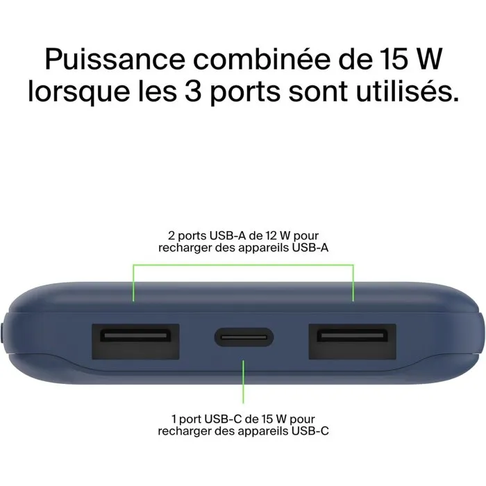 Belkin BOOST↑CHARGE Power Bank 10000 mAh Azul