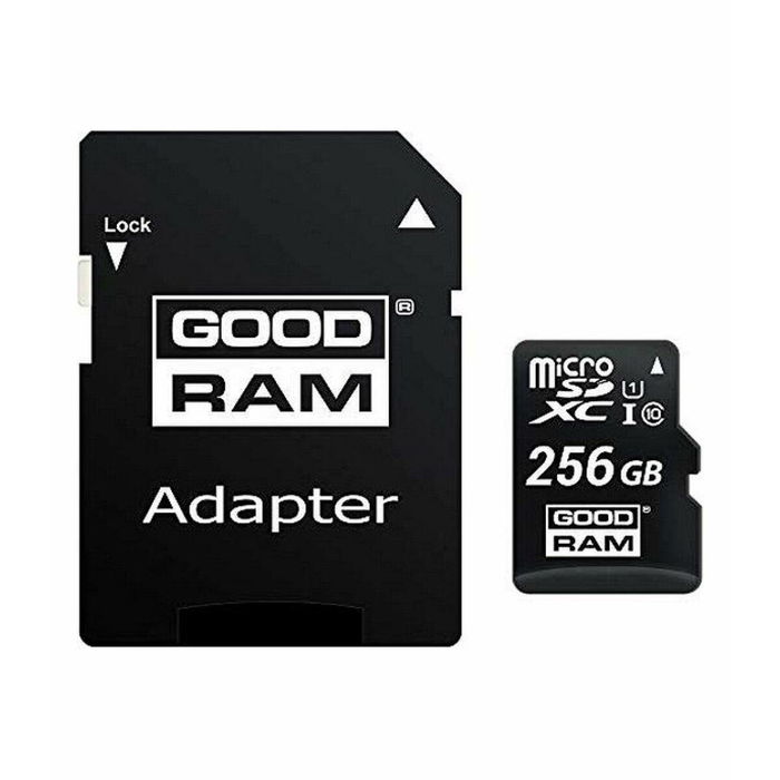 Tarjeta Micro SD GoodRam M1AA Negro 256 GB Tarjeta Micro SD GoodRam M1AA Negro 256 GB