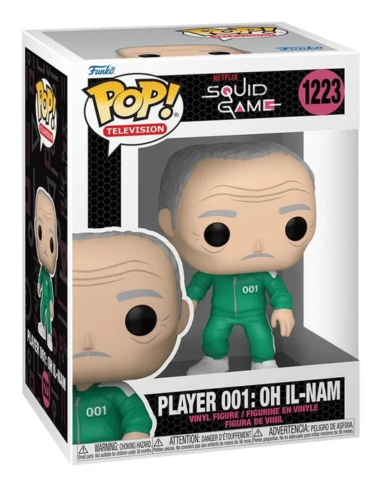 Funko Pop El Juego del Calamar Il-Nam, Jugador 001